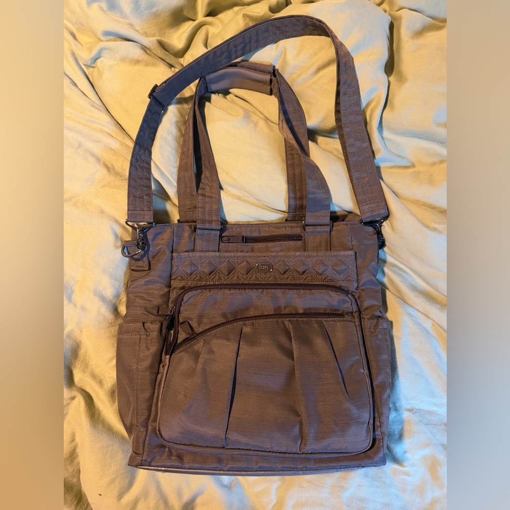 Brown Lug Ace travel bag